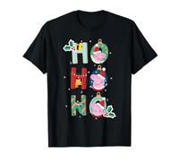 Peppa Pig Christmas Ho Ho Ho Brothers Portraits Camiseta