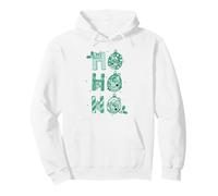 Peppa Pig Christmas Ho Ho Ho Monochromatic Portraits Sudadera con Capucha
