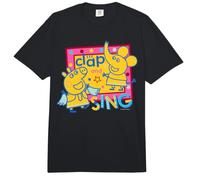 Peppa Pig Clap and Sing Comfort Colors Adult Heavyweight T-Shirt