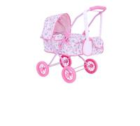 Peppa Pig - Cochecito de muñecas clásico - Incluye Bolso - Plegable - Altura Carrito 57 cm (Deqube 931PEPA3939)