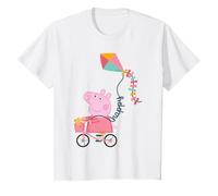 Peppa Pig - Cometa para Montar en Bicicleta al Aire Libre, Aventura clásica Camiseta