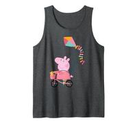 Peppa Pig - Cometa para Montar en Bicicleta al Aire Libre, Aventura clásica Camiseta sin Mangas