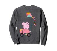 Peppa Pig - Cometa para Montar en Bicicleta al Aire Libre, Aventura clásica Sudadera