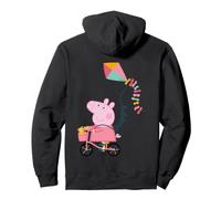 Peppa Pig - Cometa para Montar en Bicicleta al Aire Libre, Aventura clásica Sudadera con Capucha