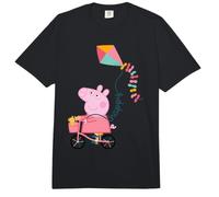 Peppa Pig - Cometa para Montar en Bicicleta, diseño clásico Comfort Colors Adult Heavyweight T-Shirt