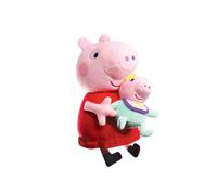 Peppa Pig con bebé 33cm
