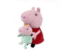 Peppa Pig con bebé 33cm