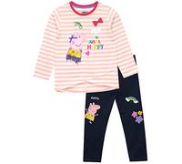 Peppa Pig - Conjunto de Top y Leggings para niñas - Peppa - Multicolor - 3-4 Años