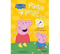 Peppa Pig. Cuaderno de actividades - Pinta y pega con Peppa: (Incluye adhesivos) (Altea)