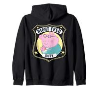 Peppa Pig Daddy Pig Night Feed Duty Sudadera con Capucha