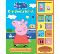 Peppa Pig - Die Bootsfahrt - Klappen-Geräusche-Buch mit 10 Sounds - Pappbilderbuch - Peppa Wutz