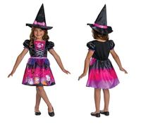 Peppa Pig - Disfraz de bruja con licencia oficial, perfecto para Halloween y juegos de vestir para niños pequeños.