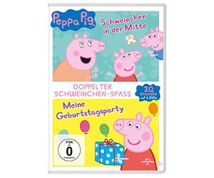 Peppa Pig Doppelpack - Schweinchen in der Mitte & Meine Geburtstagsparty [Alemania] [DVD]