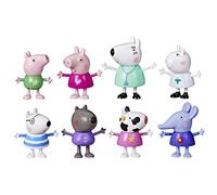 Peppa Pig Dr. Polar Bear Calls On Peppa and Friends-Paquete Juguete Preescolar, Incluye 8 Figuras, para Edades de 3 años en adelante, Estampado, Multicolor (Hasbro F4827FF2)