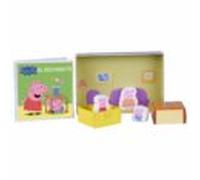 Peppa Pig El Escondite (set De Juego Con Libro Y Figuras De Madera)