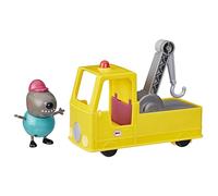 Peppa Pig - El Gran Remolque del Abuelo Dog - Set de Vehículo de construcción y Figura para el Juego de rol - Juguete Infantil - Niños y Niñas a Partir de 3 Años