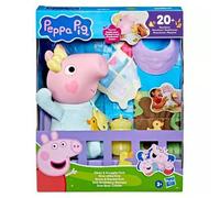 Peppa Pig Evie Gruñidos y Abrazos, Muñeca bebé interactiva