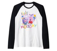 Peppa Pig Evie's First Holiday Camiseta Manga Raglan