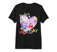 Peppa Pig Evie's First Holiday Camiseta Premium