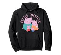 Peppa Pig Family Better Together Sudadera con Capucha