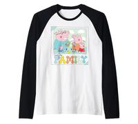 Peppa Pig Family Photo Camiseta Manga Raglan