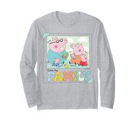 Peppa Pig Family Photo Manga Larga