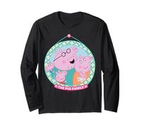 Peppa Pig Family Portrait Manga Larga