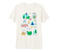 Peppa Pig Family Vacation Outdoor Caravan Camping Trip Camiseta Premium
