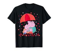 Peppa Pig Family Valentine Camiseta