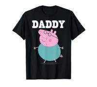 Peppa Pig Father's Day Daddy Bold Text Portrait of Daddy Big Camiseta