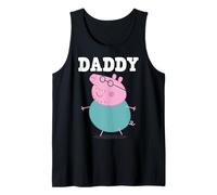 Peppa Pig Father's Day Daddy Bold Text Portrait of Daddy Big Camiseta sin Mangas