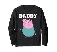 Peppa Pig Father's Day Daddy Bold Text Portrait of Daddy Big Manga Larga