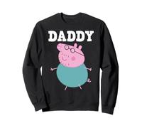 Peppa Pig Father's Day Daddy Bold Text Portrait of Daddy Big Sudadera