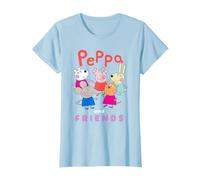 Peppa Pig Friends Outline Camiseta