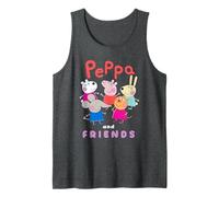 Peppa Pig Friends Outline Camiseta sin Mangas