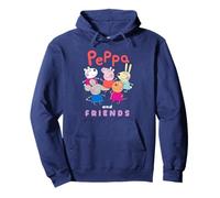 Peppa Pig Friends Outline Sudadera con Capucha