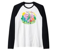 Peppa Pig Fun Family Camiseta Manga Raglan