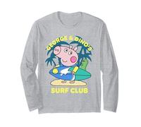Peppa Pig George and Dino's Surf Club Manga Larga