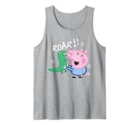 Peppa Pig George Dinosaur Raw Adventure Explora la diversión clásica Camiseta sin Mangas