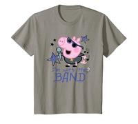 Peppa Pig George I'm with The Band Camiseta