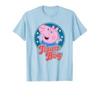 Peppa Pig George Pig Team Boy Badge Camiseta