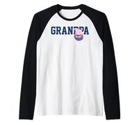 Peppa Pig Grandpa Dia del Padre Camiseta Manga Raglan