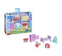 Peppa Pig Hasbro habitación Juego de Accesorios de Juguete para Preescolar, Incluye el Personaje 5 Accesorios, para niños a Partir de 3 años