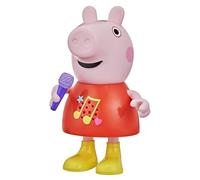 Peppa Pig Hasbro, Peppa Musical, Muñecas para Niñas y Niños, Color Rosa, Juguete con Sonido, 2 Modos de Juego, 4 Canciones, 50 Sonidos, Aventuras en Familia, Regalo para niños y niñas