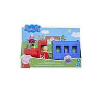 Peppa Pig Hasbro Peppa’s Adventures Miss Rabbit’s Train Detachable Preschool Toy: 2 Figures, Rolling Wheels, for Ages 3 and Up, Multicolor, F3630
