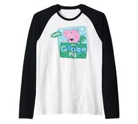 Peppa Pig Hello I Am George Pig Camiseta Manga Raglan