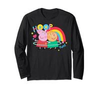 Peppa Pig Hoop Fun Manga Larga