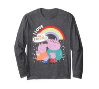 Peppa Pig I Love My Family Manga Larga
