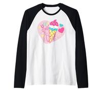 Peppa Pig Ice Cream Camiseta Manga Raglan