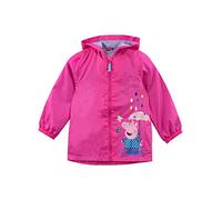 Peppa Pig Impermeabile, Impermeabile per ragazze I Giacca rosa per bambini, Rosa, 12-18 Meses